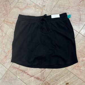 Maurice’s women’s cloud scuba knit high rise skirt black size large NWT!